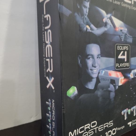 Lazer X 4 player lazer gaming Micro Blaster - Picture 2 of 7